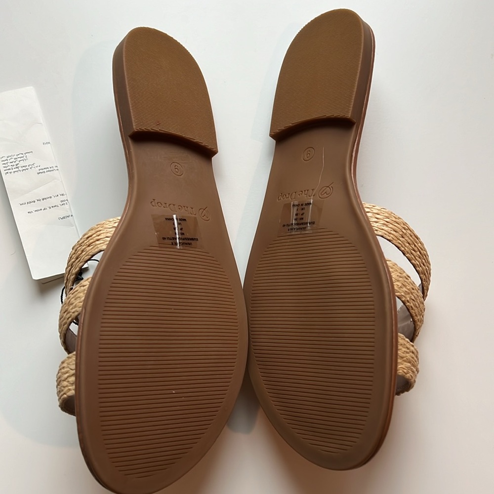 The Drop Women's Monika Flat H-Band Slide Sandal - Picture 3 of 4